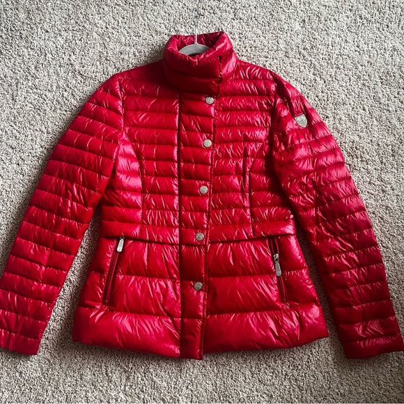 Vince Camuto Red Down Puffer Jacket - Picture 8 of 12